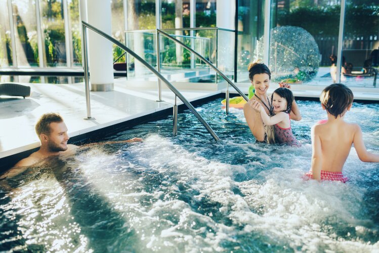 Mineral water hot tubs